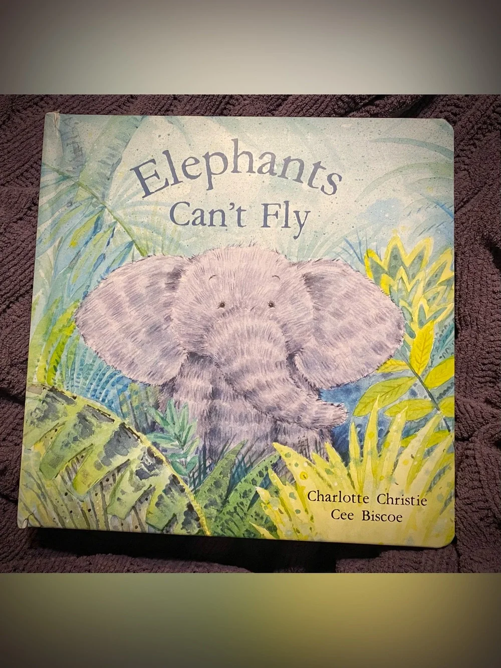 Jellycat Elephants Can’t Fly Board Book